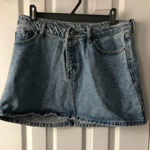 Jean skirt